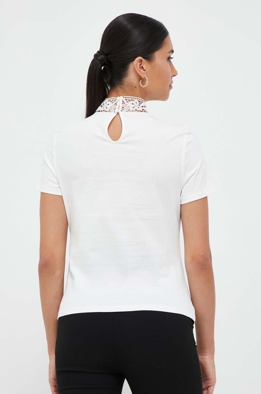 Îmbrăcăminte Morgan tricou din bumbac DMAGO.OFF.WHITE alb