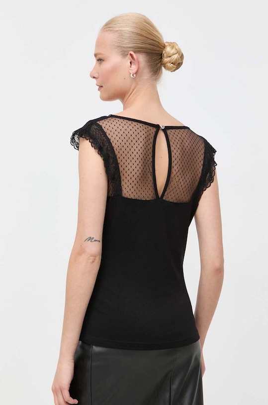 Îmbrăcăminte Morgan bluza DOCHAN.NOIR negru