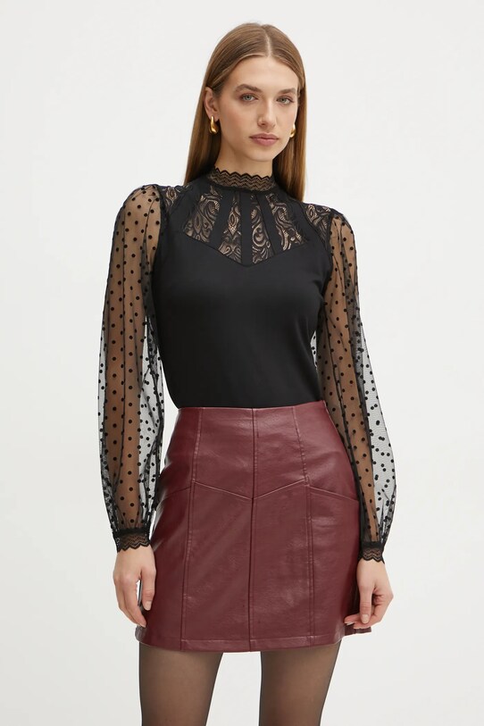 Morgan bluza uni negru TEMINE.NOIR