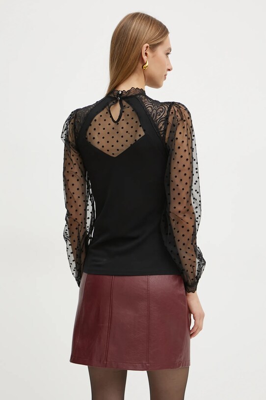 Îmbrăcăminte Morgan bluza TEMINE.NOIR negru