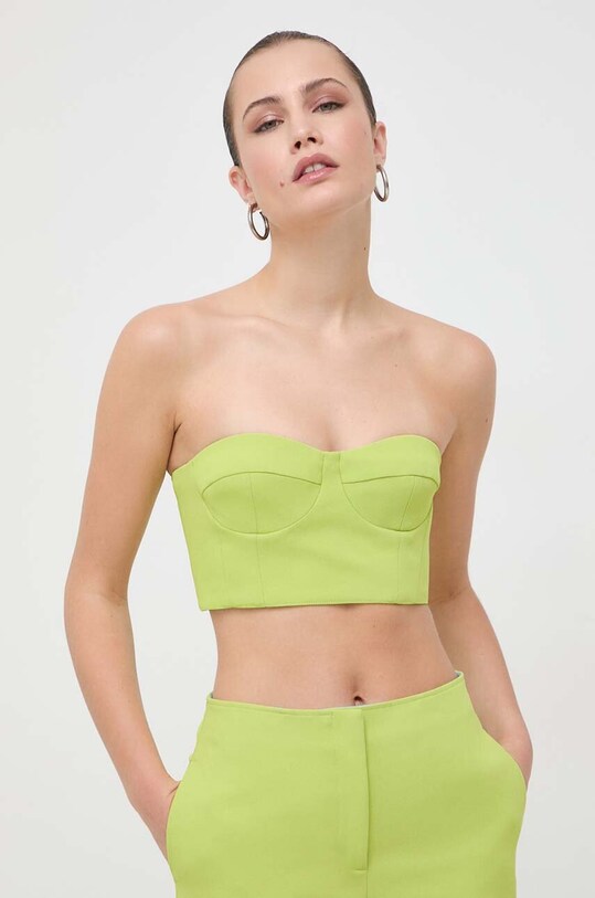 MAX&Co. top x Anna Dello Russo casual zielony C1640223