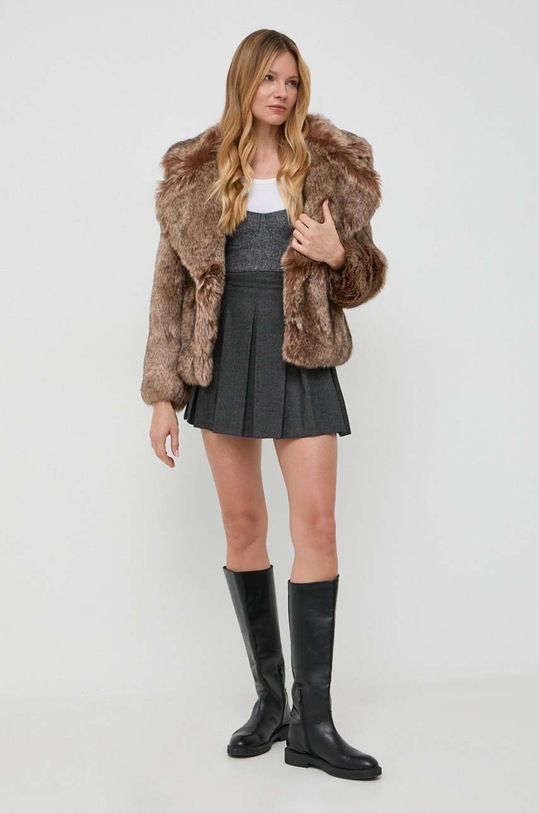 MAX&Co. tricou din amestec de lana x Anna Dello Russo C1640323 gri AW23