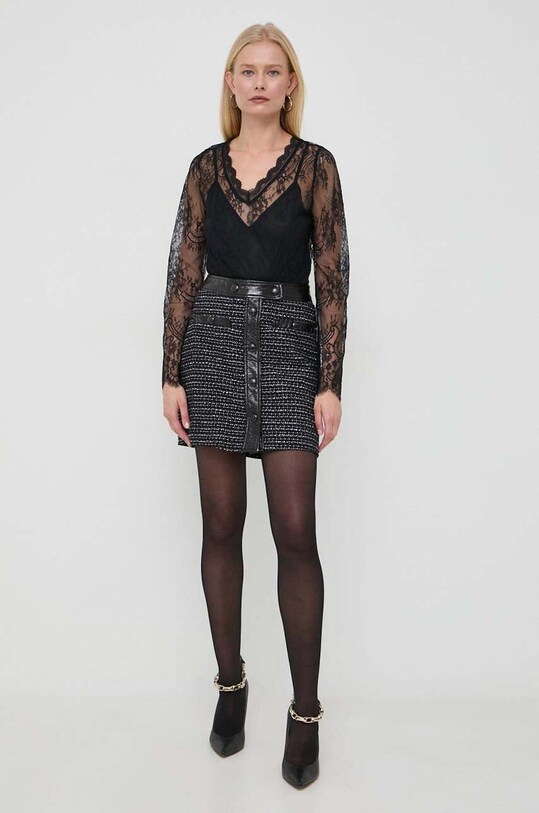 Блузка Morgan TAPA.NOIR чорний AW23
