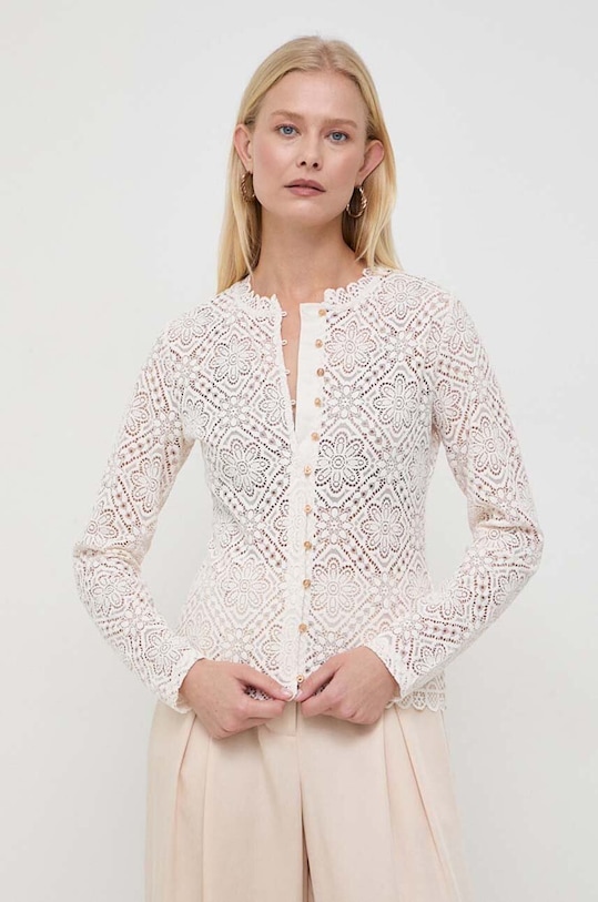 Blúzka Morgan slim béžová TIMBA.IVOIRE