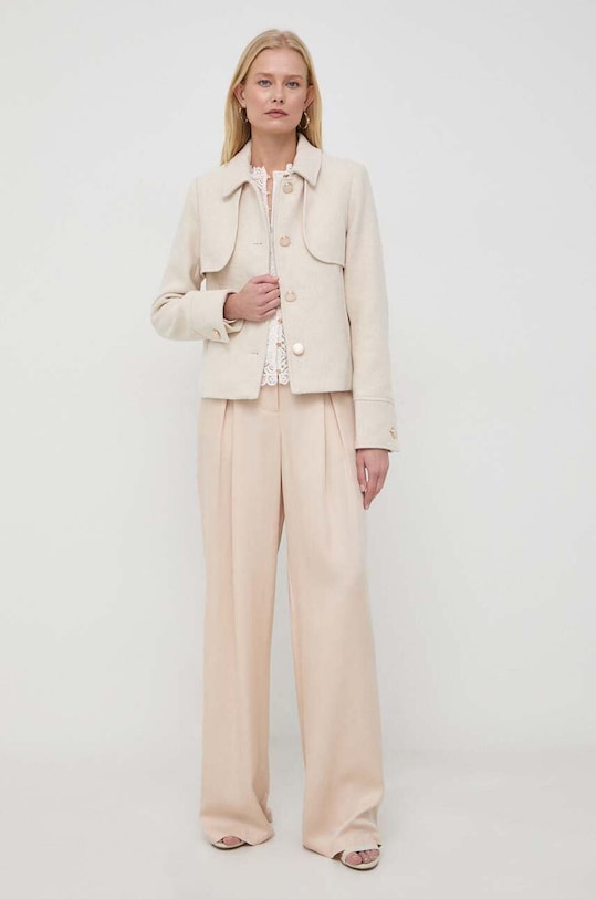 Blúzka Morgan TIMBA.IVOIRE béžová AW24