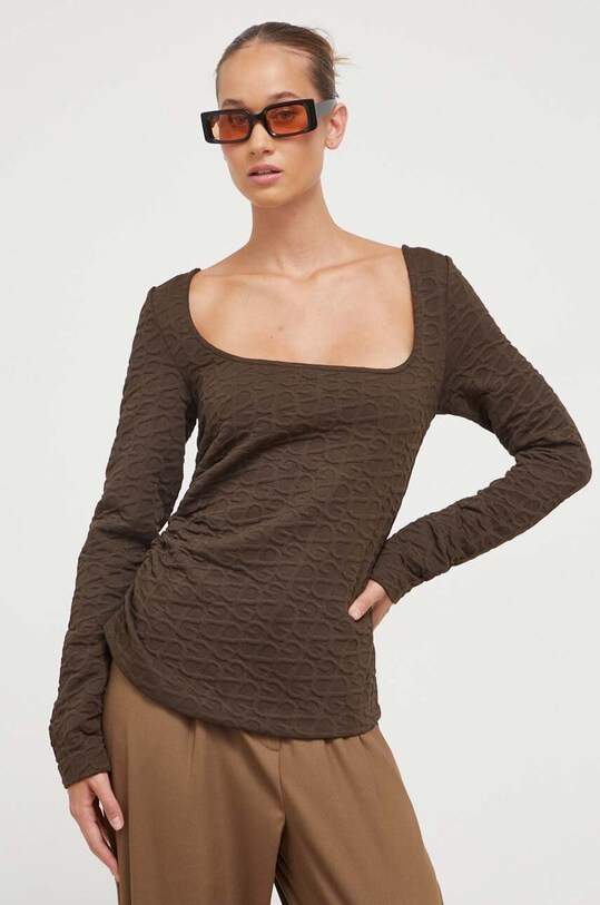 Блузка Stine Goya casual коричневый SG5246