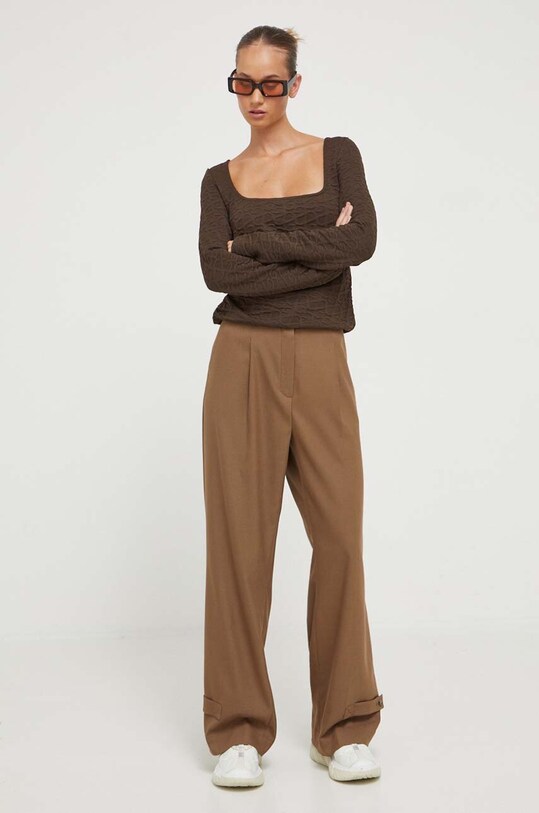 Блузка Stine Goya SG5246 коричневый AW23