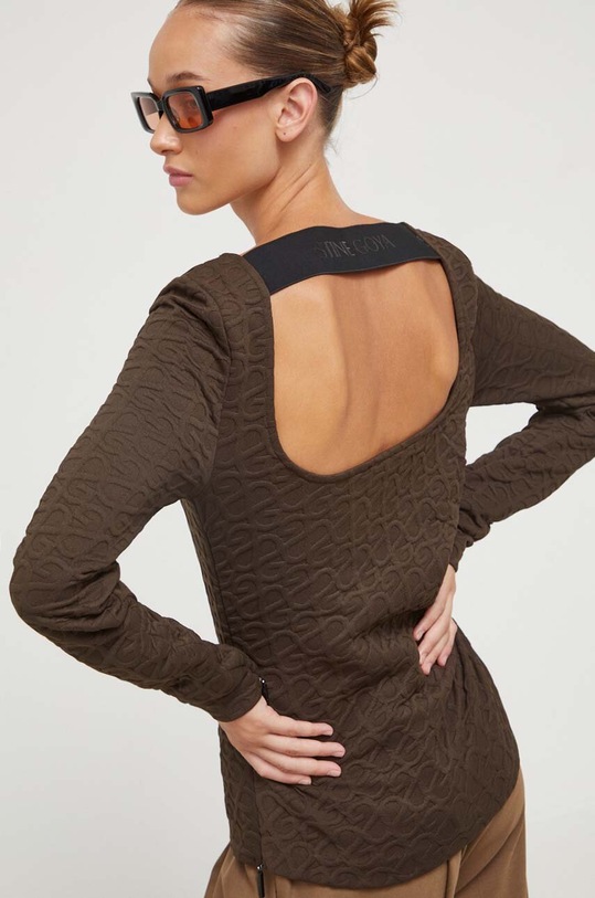 Oblečení Halenka Stine Goya SG5246 hnědá