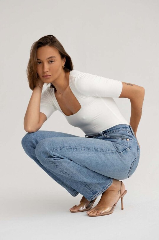 Odzież Saint Body bluzka SB.349 beżowy