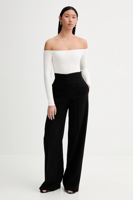 Saint Body body OFF SHOULDR BODYSUIT SB.318 biały AA00