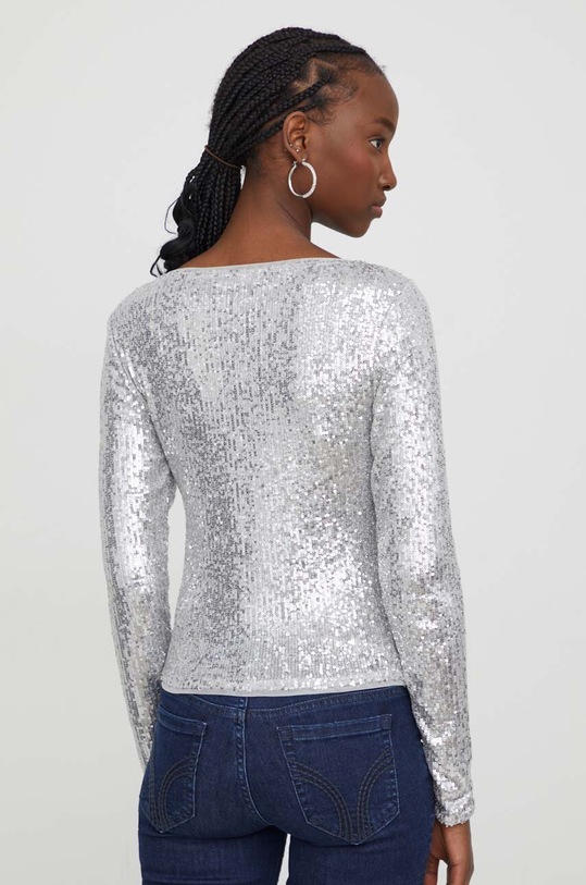 Odzież Abercrombie & Fitch bluzka KI140.3580.905 srebrny