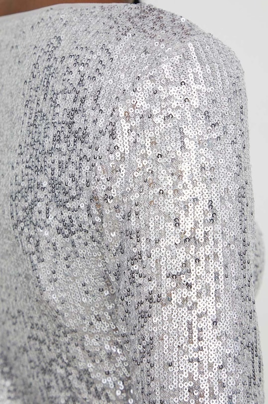 Abercrombie & Fitch bluzka KI140.3580.905 srebrny