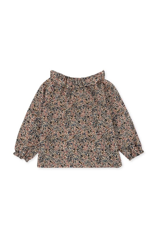 Dziewczynka Konges Sløjd bluzka dziecięca KS5633 beżowy