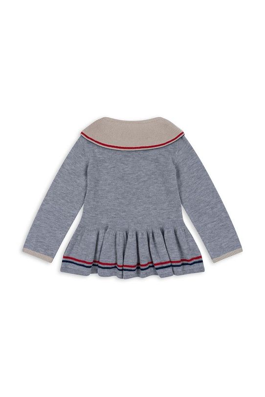 Dziewczynka Konges Sløjd bluzka dziecięca KS6042 szary