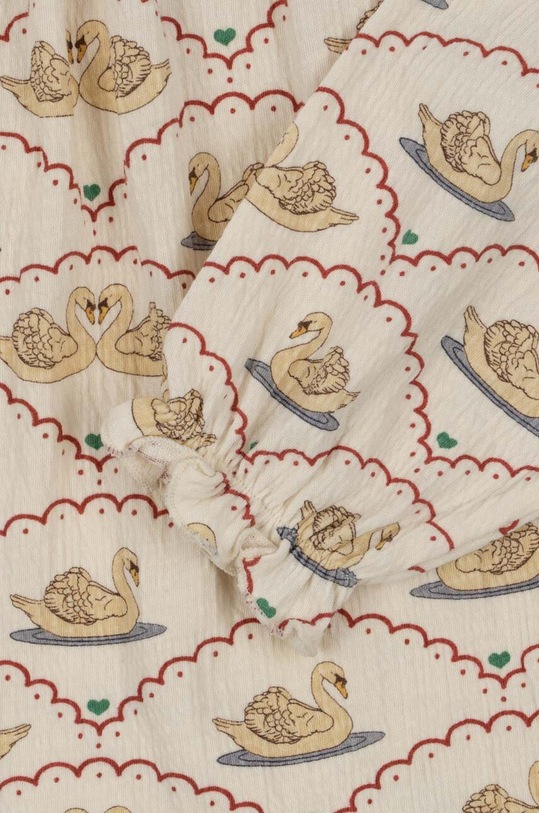 Konges Sløjd bluzka dziecięca KS6347 beżowy