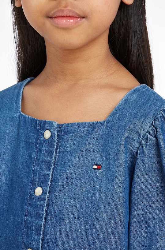 Dječja traper košulja Tommy Hilfiger KG0KG07618.104.122.9BYX plava