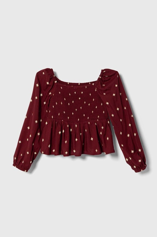 Pepe Jeans bluzka dziecięca PG301667 bordowy AW23