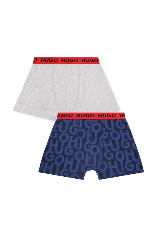 HUGO bokserki dziecięce 2-pack bokserki dopasowane granatowy G20119.162.174