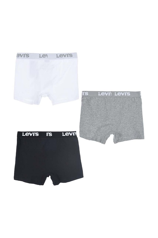 Levi's bokserki dziecięce 3-pack 9L0311 biały AW23