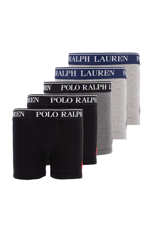 Polo Ralph Lauren boxeri copii 5-pack boxeri gri 9P5014