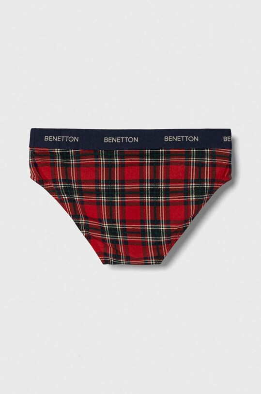 Παιδικά σλιπ United Colors of Benetton 3SP90S01M.G.SEASONAL κόκκινο AW23