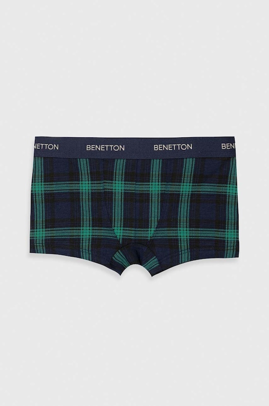 United Colors of Benetton bokserki dziecięce Planet friendly zielony 3SP90X00Y.G.SEASONAL