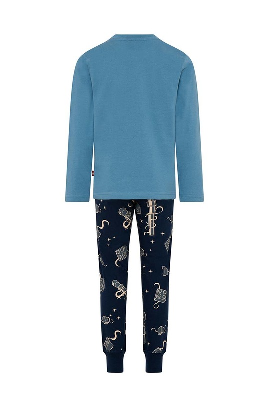 Dječja pamučna pidžama Lego 12010992 plava AW23