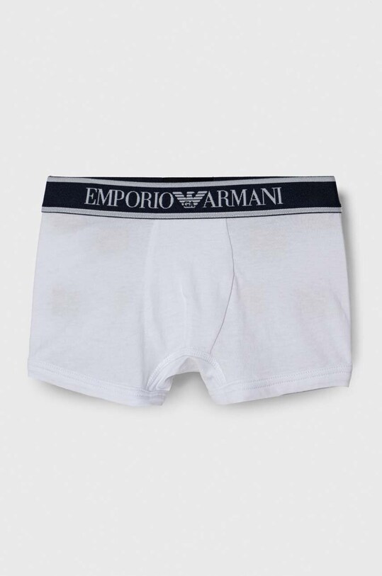 Dječje bokserice Emporio Armani 2-pack 406501.3F650 bijela AW23
