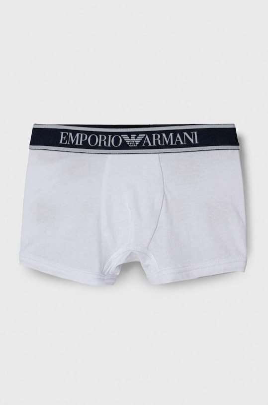Детски боксерки Emporio Armani (2 броя) 406501.3F650 бял AW23