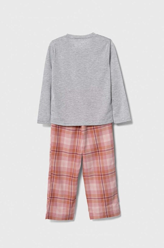 Παιδική πιτζάμα Abercrombie & Fitch KI246.3000 ροζ AW23