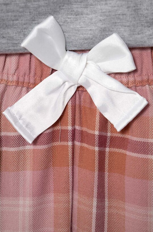 Παιδική πιτζάμα Abercrombie & Fitch ροζ KI246.3000