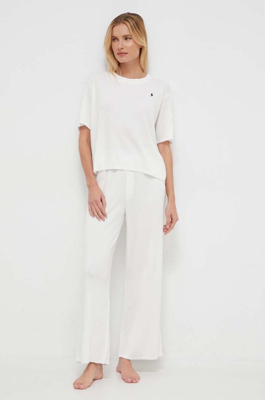 Пижама Polo Ralph Lauren трикотаж бежевый 4P8032