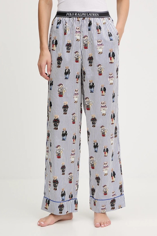 Polo Ralph Lauren piżama bawełniana niebieski 4P8046