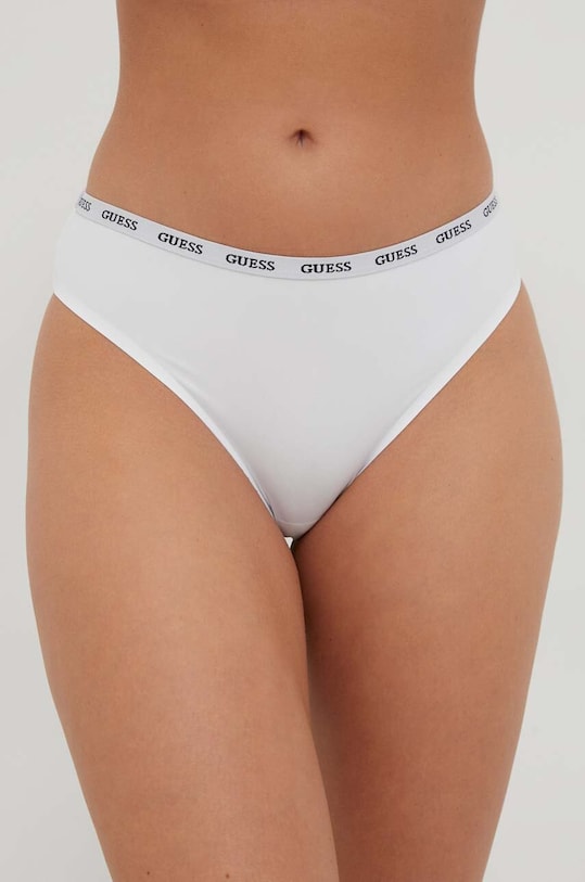 Трусы Guess трикотаж белый O3YE01.KBS50