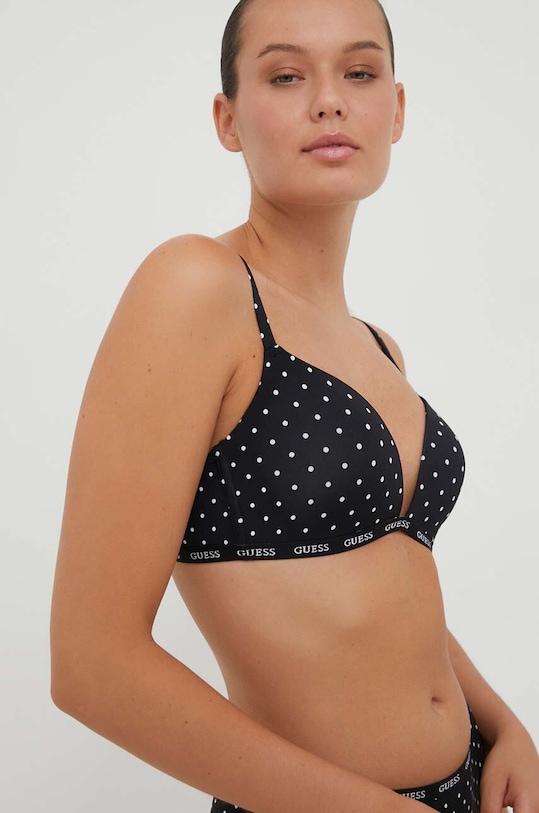 Guess melltartó DARCEY melltartó merevítő nélkül fekete O3YC02.KBUT0