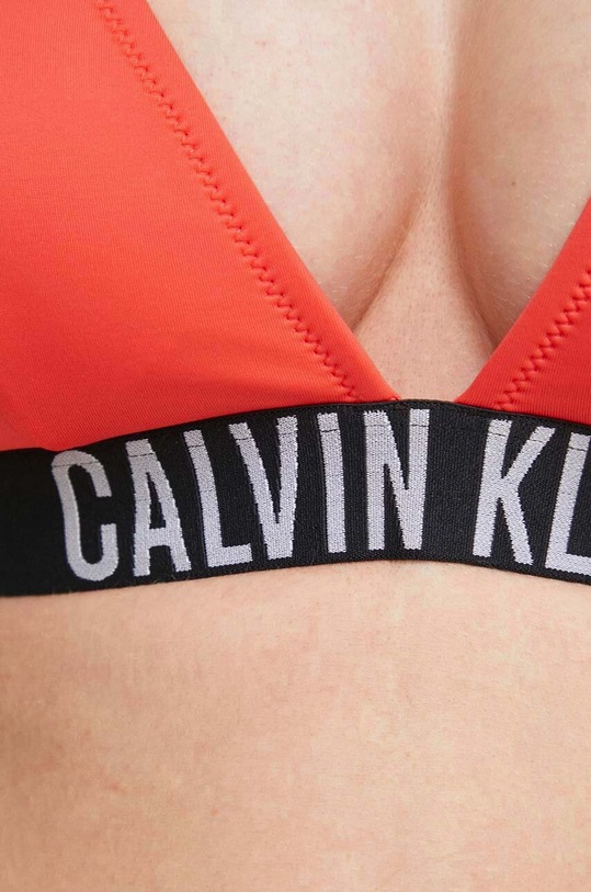 Calvin Klein biustonosz kąpielowy pomarańczowy KW0KW01963