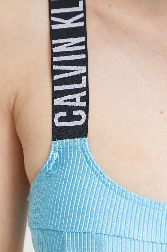 Plavková podprsenka Calvin Klein modrá KW0KW01968