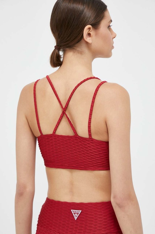 Odzież Guess biustonosz sportowy V3YP13.KBOA2 czerwony