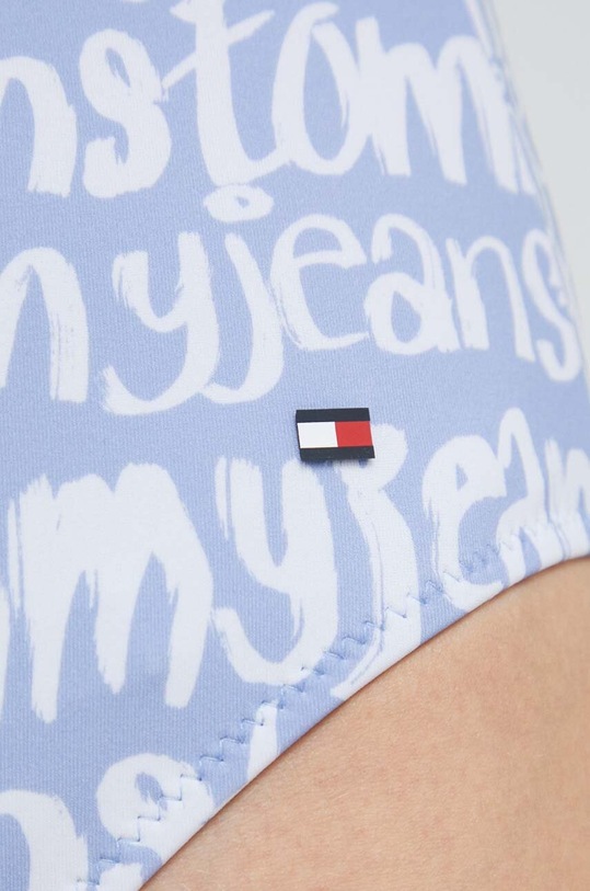 Tommy Jeans jednoczęściowy strój kąpielowy niebieski UW0UW04625