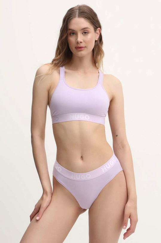 Abbigliamento HUGO reggiseno 50480159 violetto