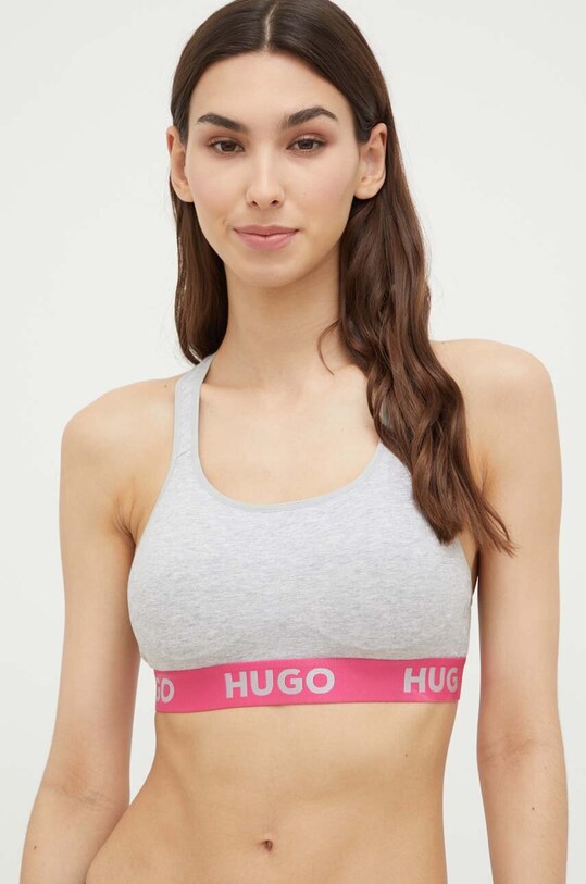 Бюстгальтер HUGO 50480159 серый SS25