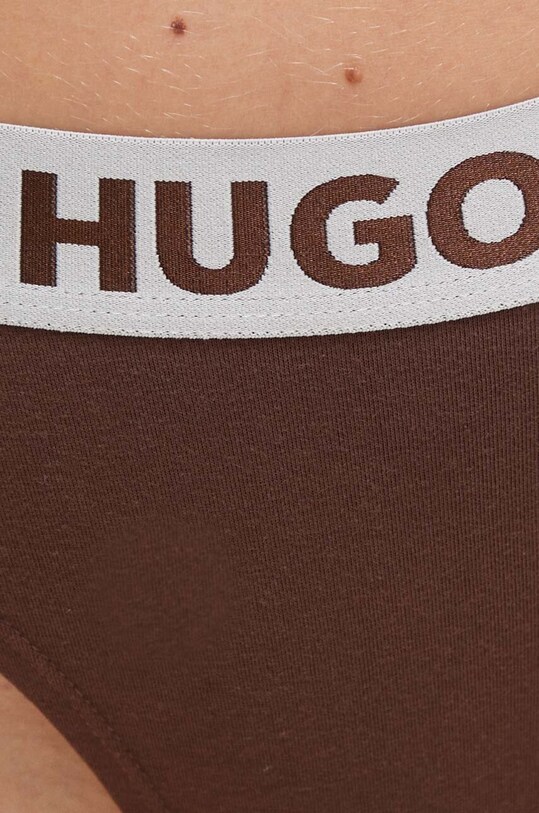 Odzież HUGO stringi 50480166 brązowy