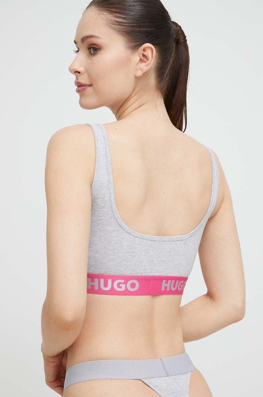 HUGO biustonosz 50480172 szary AW24