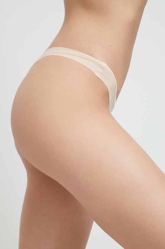 Tanga HUGO 3-pack 50492489 béžová SS24