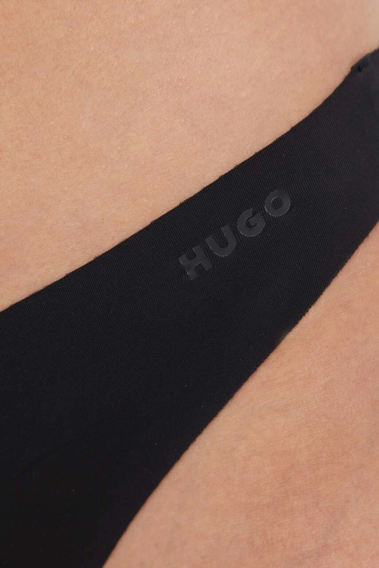 Odzież HUGO stringi 3-pack 50492489 czarny