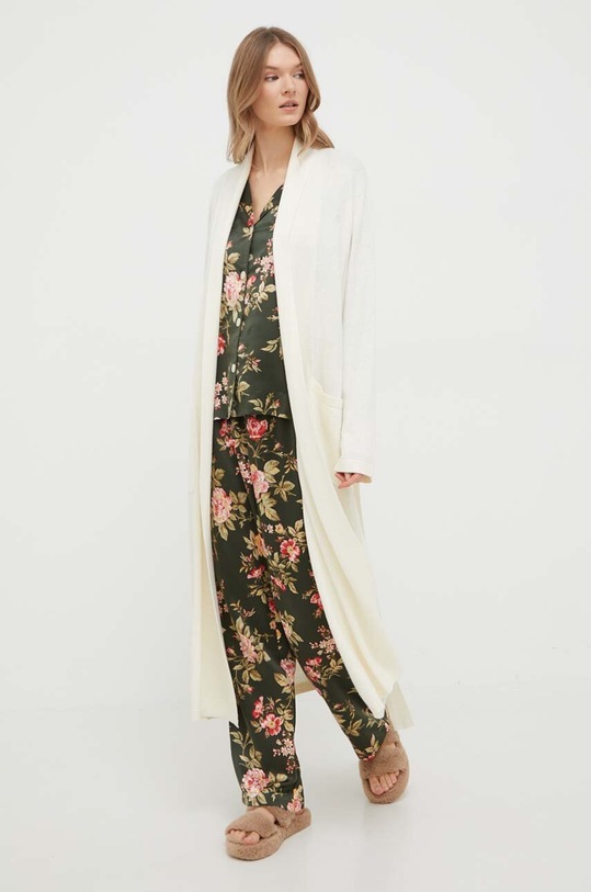Lauren Ralph Lauren szorty z domieszką kaszmiru ILN52278 beżowy AW23