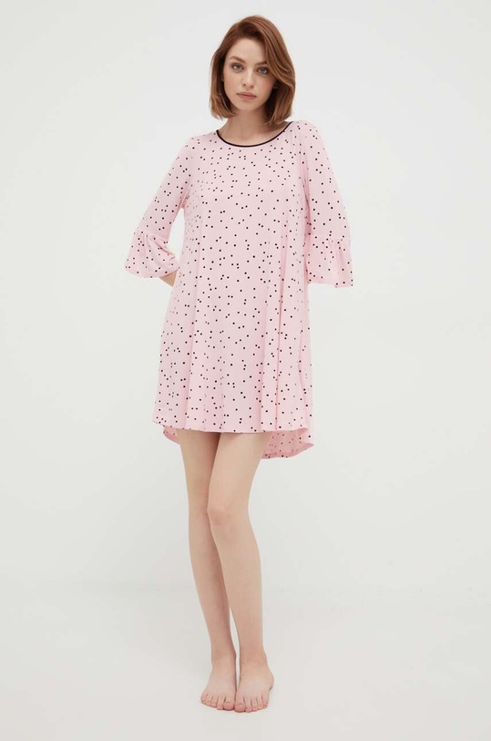 Kate Spade koszula nocna dzianina różowy KSI51506