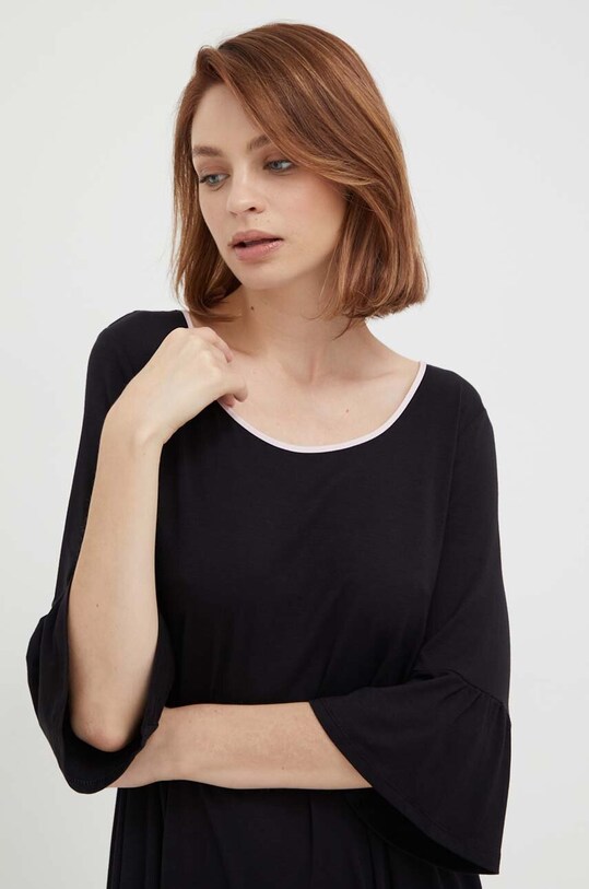Kate Spade camasa de noapte negru KSI51506