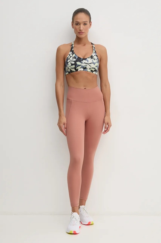 Športová podprsenka Roxy Heart Into It ERJKT04012 sivá AW24