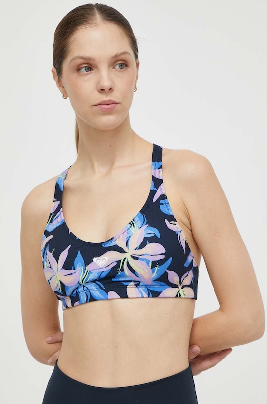 Спортивний бюстгальтер Roxy Heart Into It легко ущільнена барвистий ERJKT04012
